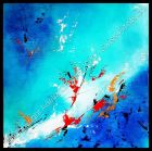 Azur - Peinture acrylique